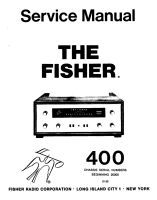 Fisher 400 - Service Manual 